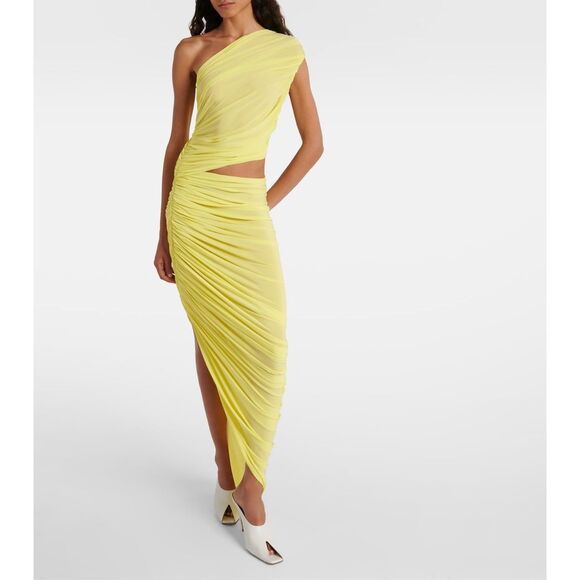 ALAÏA Ruched cutout jersey gown Size FR40(US8) $3490
